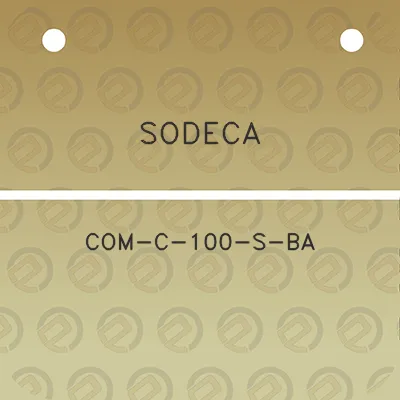 sodeca-com-c-100-s-ba