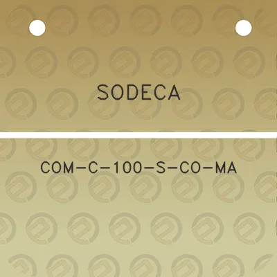 sodeca-com-c-100-s-co-ma