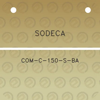 sodeca-com-c-150-s-ba