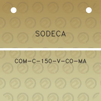 sodeca-com-c-150-v-co-ma