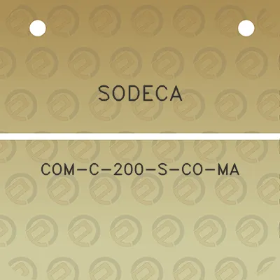 sodeca-com-c-200-s-co-ma