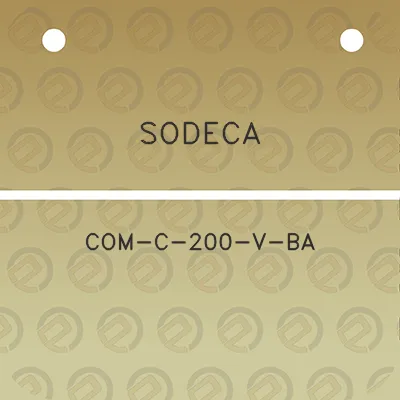 sodeca-com-c-200-v-ba