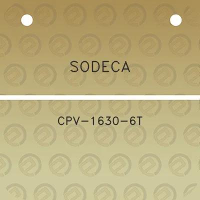 sodeca-cpv-1630-6t