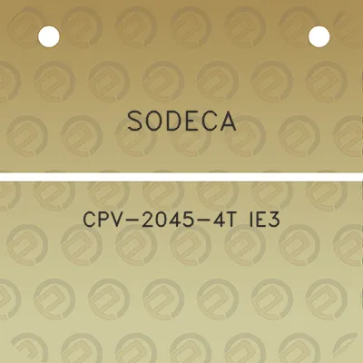 sodeca-cpv-2045-4t-ie3