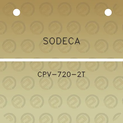 sodeca-cpv-720-2t