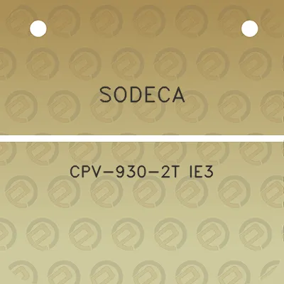 sodeca-cpv-930-2t-ie3