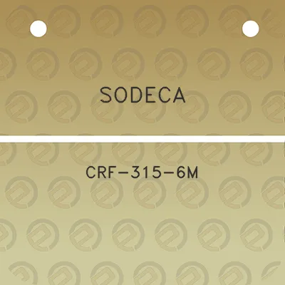 sodeca-crf-315-6m