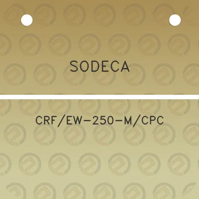 sodeca-crfew-250-mcpc