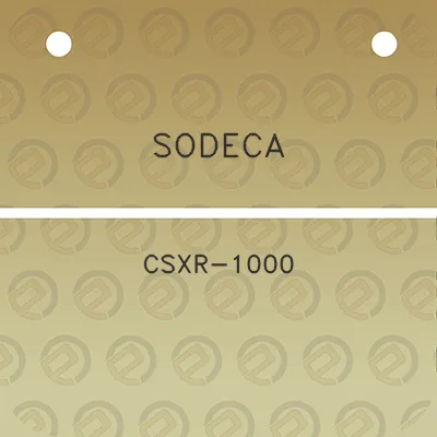 sodeca-csxr-1000