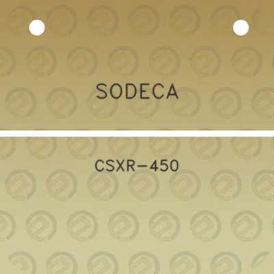 sodeca-csxr-450