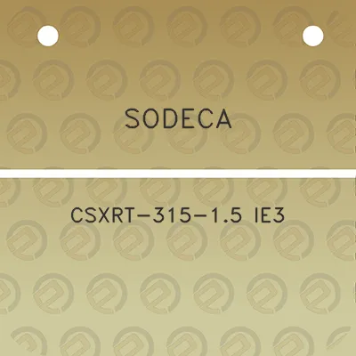 sodeca-csxrt-315-15-ie3