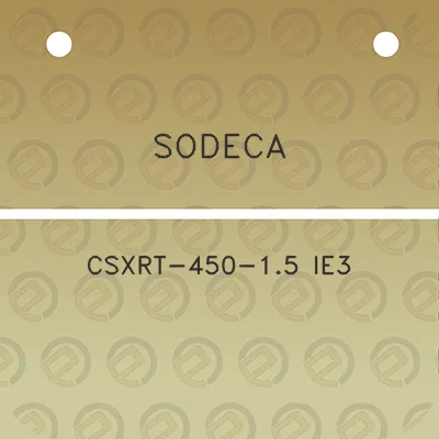 sodeca-csxrt-450-15-ie3