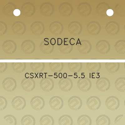 sodeca-csxrt-500-55-ie3