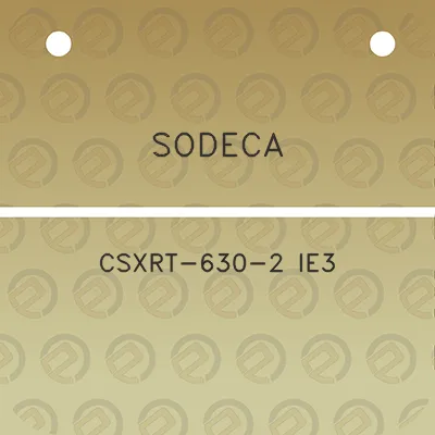 sodeca-csxrt-630-2-ie3