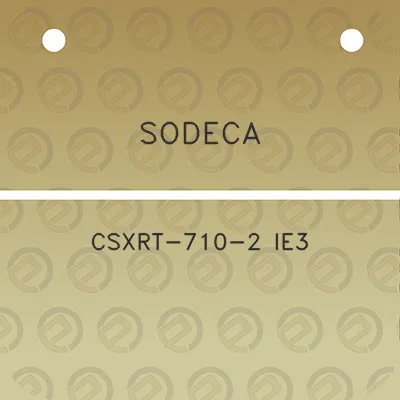 sodeca-csxrt-710-2-ie3