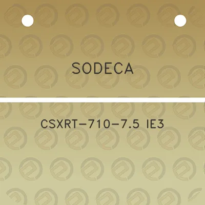 sodeca-csxrt-710-75-ie3