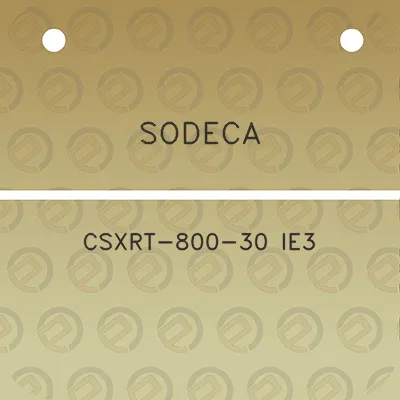 sodeca-csxrt-800-30-ie3