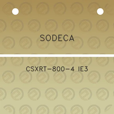 sodeca-csxrt-800-4-ie3