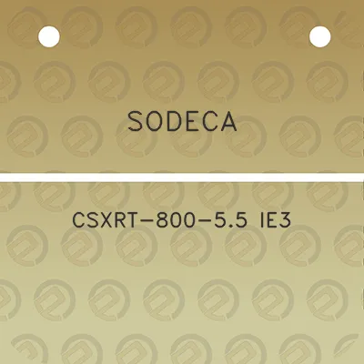 sodeca-csxrt-800-55-ie3