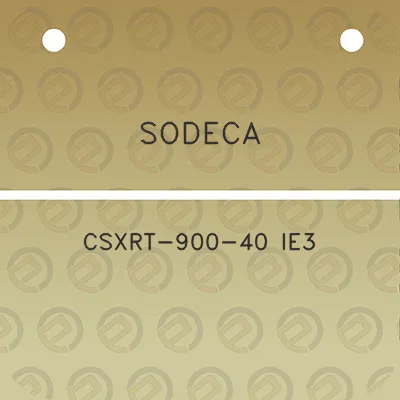 sodeca-csxrt-900-40-ie3