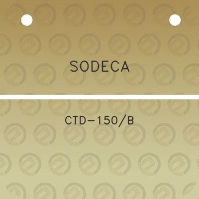 sodeca-ctd-150b