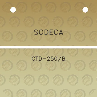 sodeca-ctd-250b