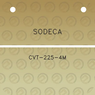 sodeca-cvt-225-4m