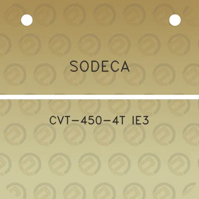 sodeca-cvt-450-4t-ie3