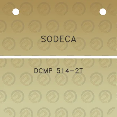 sodeca-dcmp-514-2t