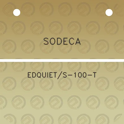 sodeca-edquiets-100-t