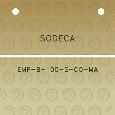 sodeca-emp-b-100-s-co-ma