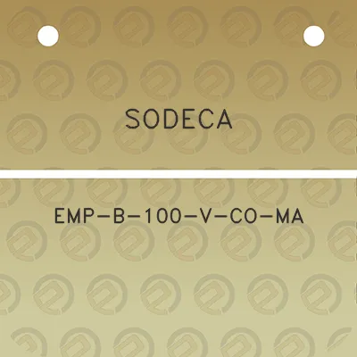 sodeca-emp-b-100-v-co-ma