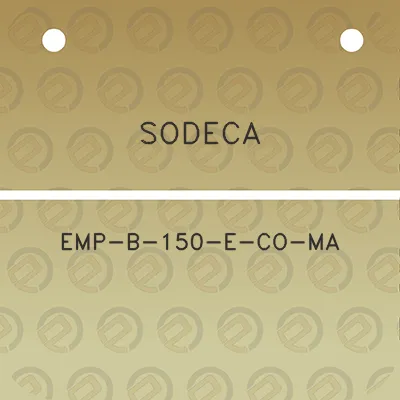 sodeca-emp-b-150-e-co-ma