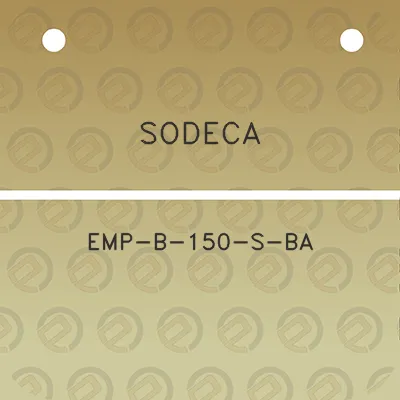 sodeca-emp-b-150-s-ba