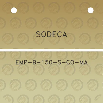 sodeca-emp-b-150-s-co-ma