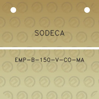 sodeca-emp-b-150-v-co-ma