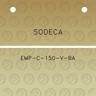 sodeca-emp-c-150-v-ba