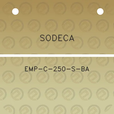 sodeca-emp-c-250-s-ba