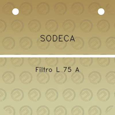 sodeca-filtro-l-75-a