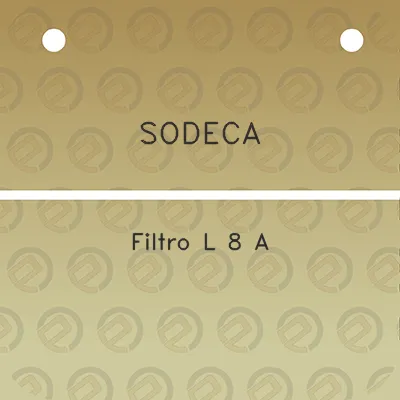 sodeca-filtro-l-8-a