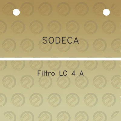 sodeca-filtro-lc-4-a