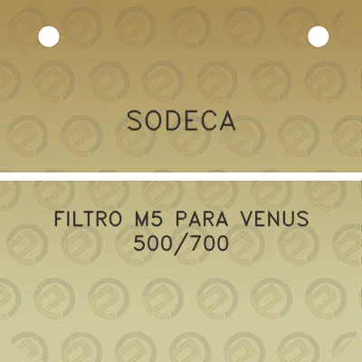 sodeca-filtro-m5-para-venus-500700