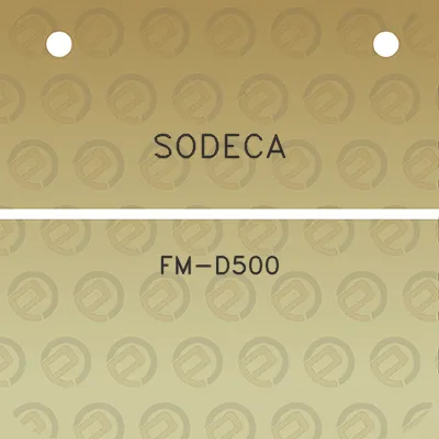 sodeca-fm-d500