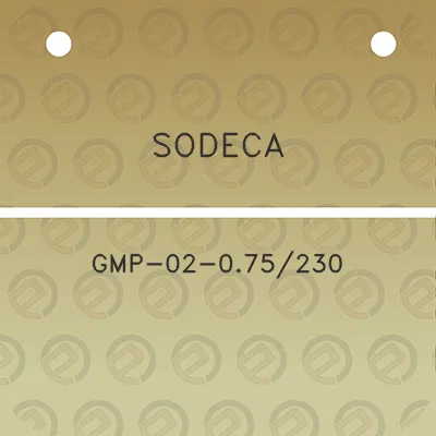 sodeca-gmp-02-075230