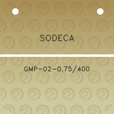 sodeca-gmp-02-075400