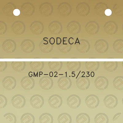 sodeca-gmp-02-15230