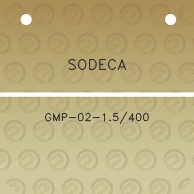 sodeca-gmp-02-15400