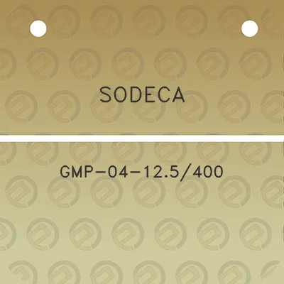 sodeca-gmp-04-125400