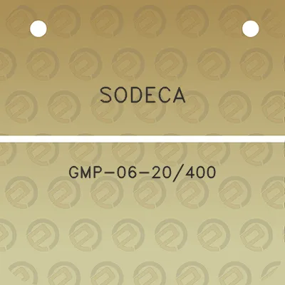 sodeca-gmp-06-20400