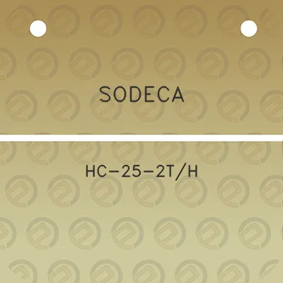 sodeca-hc-25-2th